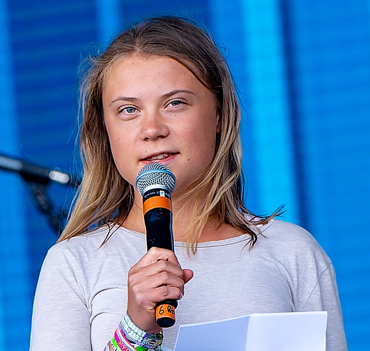 Image of Greta Thurnberg (from https://en.wikipedia.org/wiki/Greta_Thunberg#/media/File:Glastonbury2022_(218_of_413)_(52182434551)_(cropped)_(cropped).jpg) Image of Greta Thurnberg